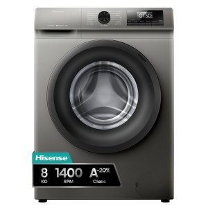 Waschmaschine Hisense WF1Q8041BT Inox 8 Kg Kapazität 1400rpm