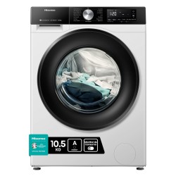 Lavadora Hisense WF3S1043BW3 Blanca 10,5 Kg de Capacidad 1400rpm