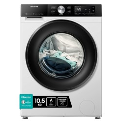 Lavadora Hisense WF3S1045BW3 Blanca 10,5 Kg de Capacidad 1400rpm