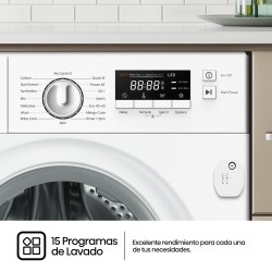 Lavadora Integrable Hisense WF3M841BWIES 8 Kg de Capacidad 1400rpm