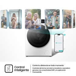 Lavadora Hisense WF7S1247BW Blanca 12 Kg de Capacidad 1400rpm