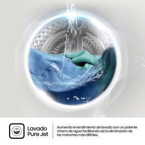 Lavadora Secadora Hisense WD3S9043BW3 Blanca 9 / 6 Kg de Capacidad 1400rpm