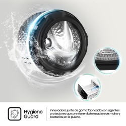 Lavadora Secadora Hisense WD3S1043BW3 Blanca 10,5 / 6 Kg de Capacidad 1400rpm