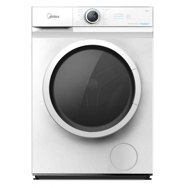 Lavadora Midea MF100W100BAWES Blanca 10 Kg de Capacidad 1400rpm Lavadora Midea MF100W100BAWES Blanca 10 Kg de Capacidad 1400rpm