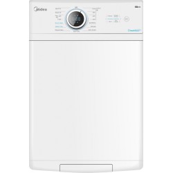 Waschmaschine der oberen Last Midea MF100T60BW Weiß 6 kg Kapazität 1200rpm