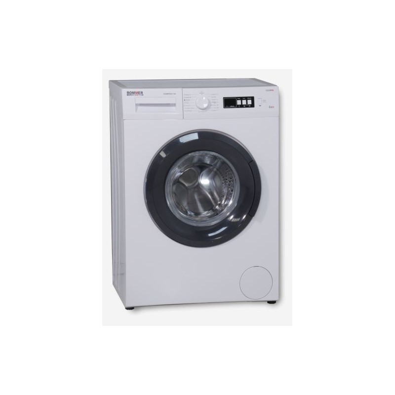 Lavadora Rommer CHAMPION1136 Blanca 6 Kg de Capacidad 1000rpm