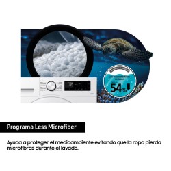 Lavadora Samsung WW90CGC04DTEEC Blanca 9 Kg de Capacidad 1400rpm
