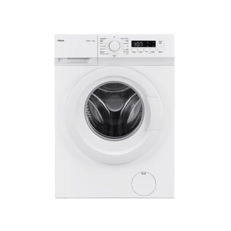 Lavadora Teka WMK40740BL Blanca 7 Kg de Capacidad 1200rpm Lavadora Teka WMK40740BL Blanca 7 Kg de Capacidad 1200rpm