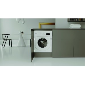 Lavadora Integrable Whirlpool BIWMWG81485EEU 8 Kg de Capacidad 1400rpm
