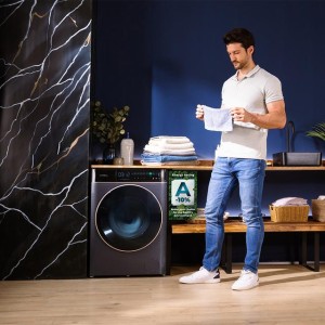 Waschmaschine Cecotec Bolero DressCode 8900 Inverter FullColor Ice Blue A 8 kg Kapazität 1400rpm