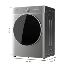 Waschmaschine Cecotec Bolero DressCode 10800 Inverter Steel A 10 Kg Kapazität 1400rpm