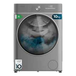 Lavadora Cecotec Bolero DressCode 10800 Inverter Steel A 10 Kg de Capacidad 1400rpm