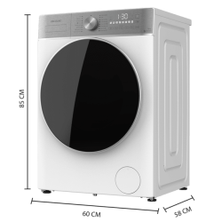 Lavadora Cecotec Bolero DressCode 10800 Inverter A Blanca 10 Kg de Capacidad 1400rpm