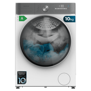 Lavadora Cecotec Bolero DressCode 10800 Inverter A Blanca 10 Kg de Capacidad 1400rpm