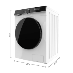Lavadora Cecotec Bolero DressCode 121000 A Blanca 12 Kg de Capacidad 1400rpm
