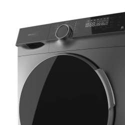 Lavadora Cecotec Bolero DressCode 121000 Steel 12 Kg de Capacidad 1400rpm