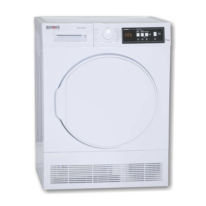 Kondensation Trockner Rommer SECASEVEN7 Weiß 7 kg Kapazität Kondensation Trockner Rommer SECASEVEN7 Weiß 7 kg Kapazität