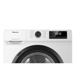 Trockner mit Wärmepumpe Hisense DHQE800BW2 Weiß 8 kg Kapazität