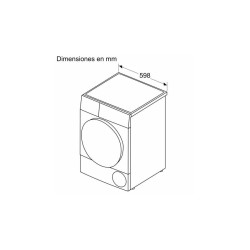 Secadora Bomba de Calor Balay 3SB288BE Blanca 8 Kg de Capacidad