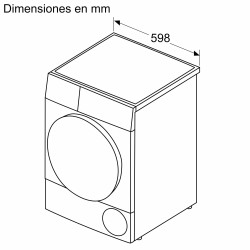 Trockner mit Wärmepumpe Bosch WTR83200ES Weiß 8 kg Kapazität
