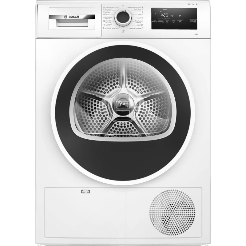 Trockner mit Wärmepumpe Bosch WTR83200ES Weiß 8 kg Kapazität Trockner mit Wärmepumpe Bosch WTR83200ES Weiß 8 kg Kapazität