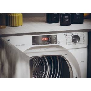 Secadora Bomba de Calor Integrable Haier HDBIH7A2TBEXS Blanca 7 Kg de Capacidad