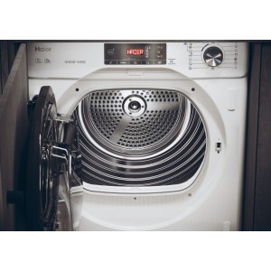 Trockner mit Wärmepumpe integrierbar Haier HDBIH7A2TBEXS Weiß 7 kg Kapazität