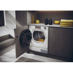 Trockner mit Wärmepumpe integrierbar Haier HDBIH7A2TBEXS Weiß 7 kg Kapazität