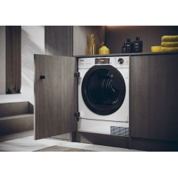 Trockner mit Wärmepumpe integrierbar Haier HDBIH7A2TBEXS Weiß 7 kg Kapazität