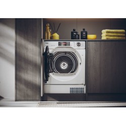Trockner mit Wärmepumpe integrierbar Haier HDBIH7A2TBEXS Weiß 7 kg Kapazität