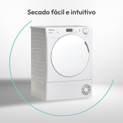 Secadora de Condensación Candy CSEC8LFS Blanca 8 Kg de Capacidad