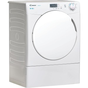 Secadora de Evacuación Candy CSEV8LFS Blanca 8 Kg de Capacidad