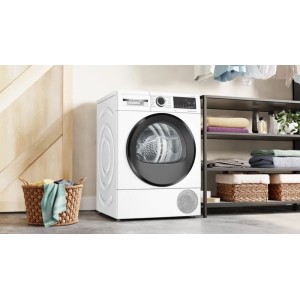 Trockner mit Wärmepumpe Bosch WQG235D1ES Weiß 8 kg Kapazität