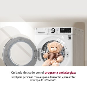 Secadora Bomba de Calor LG RH90V5AV6N Blanca 9 Kg de Capacidad
