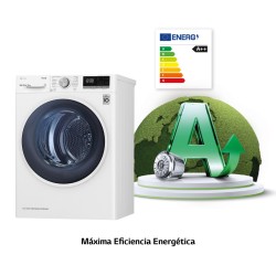 Secadora Bomba de Calor LG RH90V5AV6N Blanca 9 Kg de Capacidad
