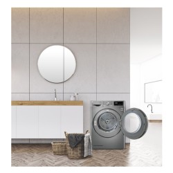 Trockner mit Wärmepumpe LG RH90V9PV2N Inox 9 Kg der Kapazität