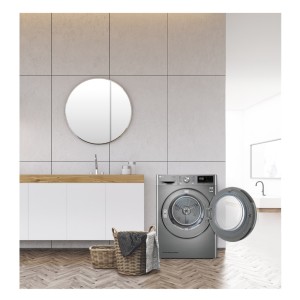 Trockner mit Wärmepumpe LG RH90V9PV2N Inox 9 Kg der Kapazität