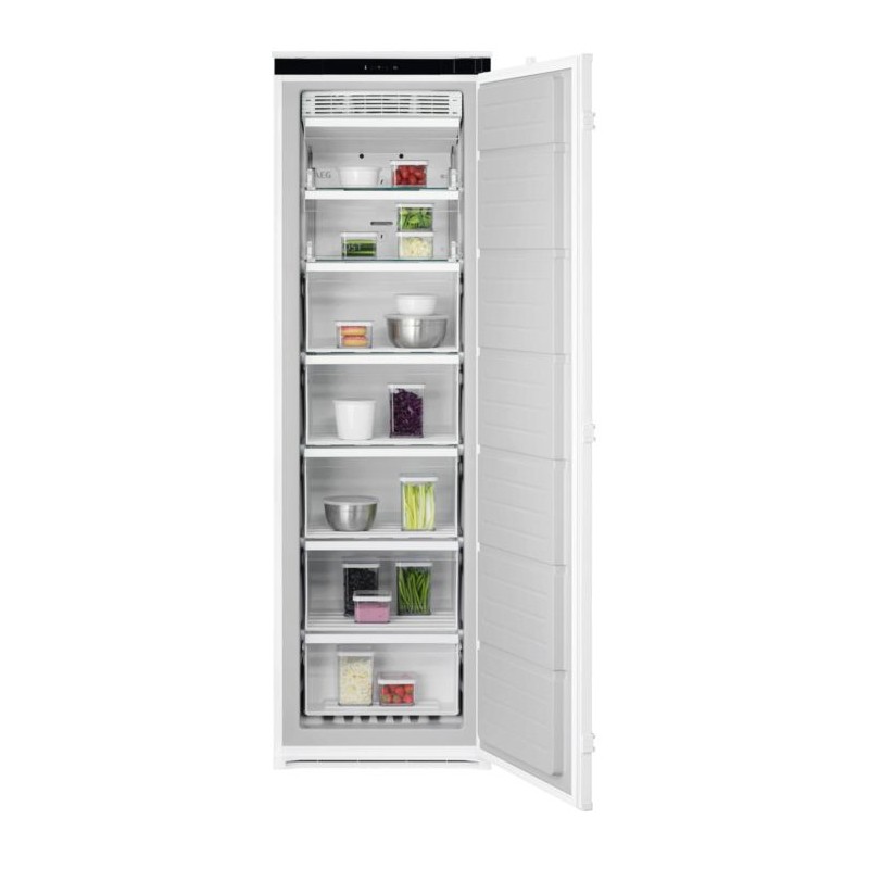 Congelador Vertical Integrable AEG TB7NA181ES Blanco Capacidad de 212 Litros Congelador Vertical Integrable AEG TB7NA181ES Blanco Capacidad de 212 Litros