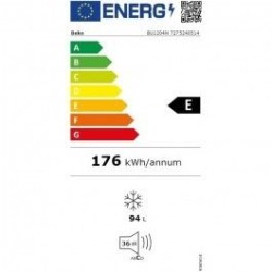 Integrierbarer vertikaler Gefrierschrank Beko BU1204N Weiß Kapazität 87 Liter 82x59,5x54,5cm