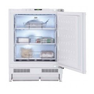 Integrierbarer vertikaler Gefrierschrank Beko BU1204N Weiß Kapazität 87 Liter 82x59,5x54,5cm