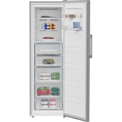 Congelador Vertical Beko B3RFNE314XB Inox Capacidad de 286 Litros