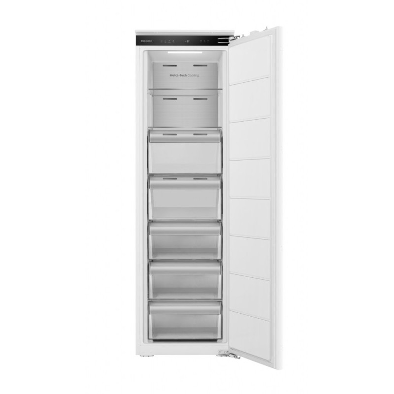 Congelador Vertical Integrable Hisense FT3B213SAWE Blanco Capacidad de 235 Litros Congelador Vertical Integrable Hisense FT3B213SAWE Blanco Capacidad de 235 Litros
