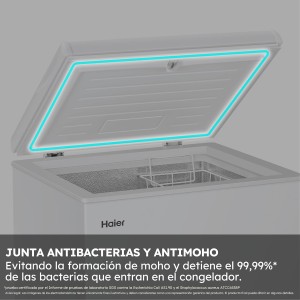 Haier Gefriertruhe Chest Series 3 HCE100E Weiß Fassungsvermögen 97 Liter