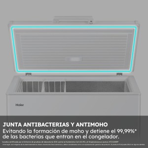 Haier Gefriertruhe HCE301E Weiß Fassungsvermögen 300 Liter