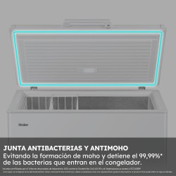 Haier Gefriertruhe HCE420E Weiß Fassungsvermögen 418 Liter