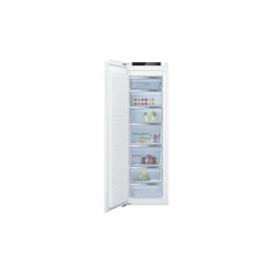 Congelador Vertical Integrable Bosch GIN81ACE0 Blanco Capacidad de 212 Litros