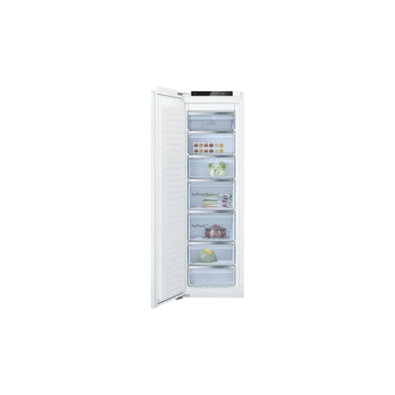 Congelador Vertical Integrable Bosch GIN81ACE0 Blanco Capacidad de 212 Litros Congelador Vertical Integrable Bosch GIN81ACE0 Blanco Capacidad de 212 Litros
