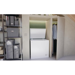 Horizontaler Gefrierschrank Candy CCHH200E Weiß 196 Liter Fassungsvermögen