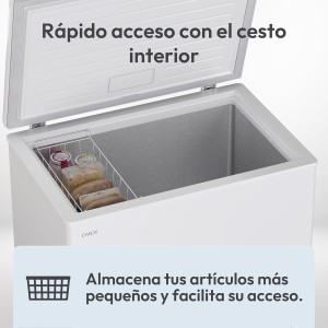 Congelador Horizontal Candy CCHH200E Blanco Capacidad de 196 Litros