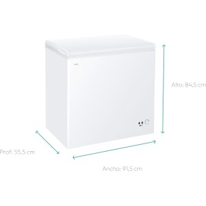 Congelador Horizontal Candy CCHH200E Blanco Capacidad de 196 Litros
